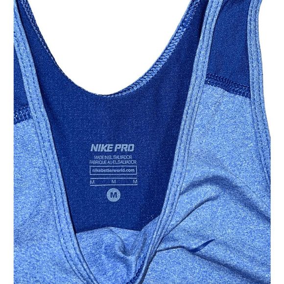 📦 NEW Women's Large NIKE Dri Fit Racerback Athletic Tank Top Shirt 849986-455 - Picture 2 of 5